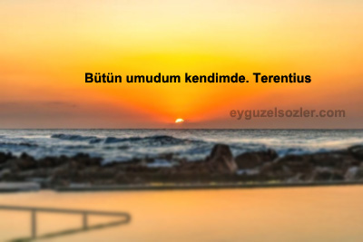 Kendimle İlgili Sözler