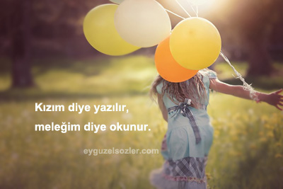 Kızım İle İlgili Sözler