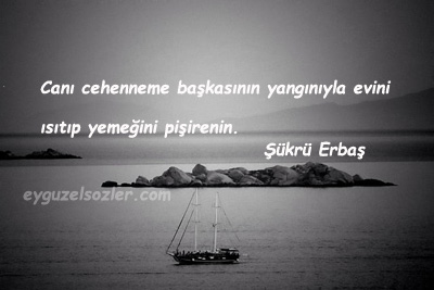 Şükrü Erbaş Sözleri