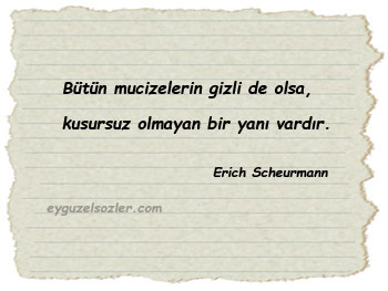 Erich Scheurmann Sözleri