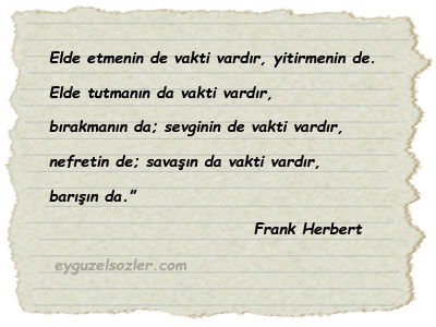 Frank Herbert Sözleri