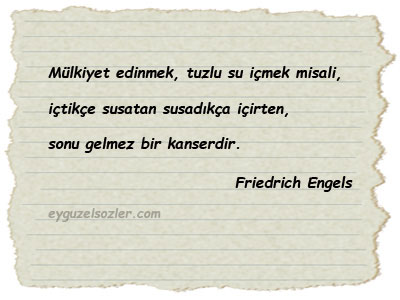 Friedrich Engels Sözleri