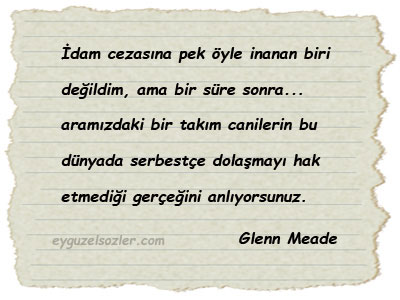 Glenn Meade Sözleri